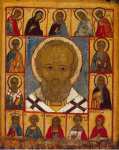 Icon St Nicholas with a Deesis and Selected Saints  - Hermitage